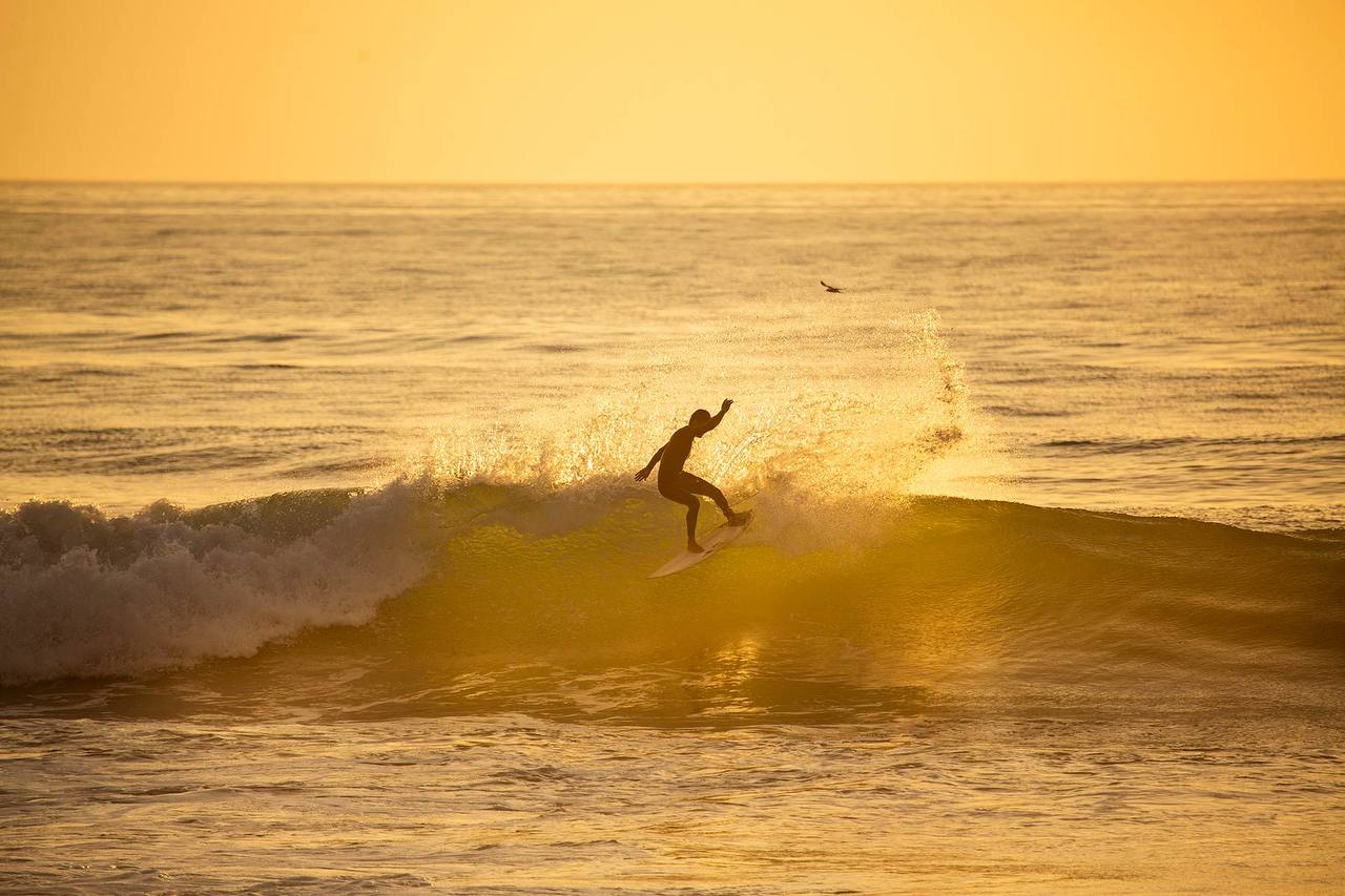 Surf spots along the Taghazout and Agadir coastline in Morocco
