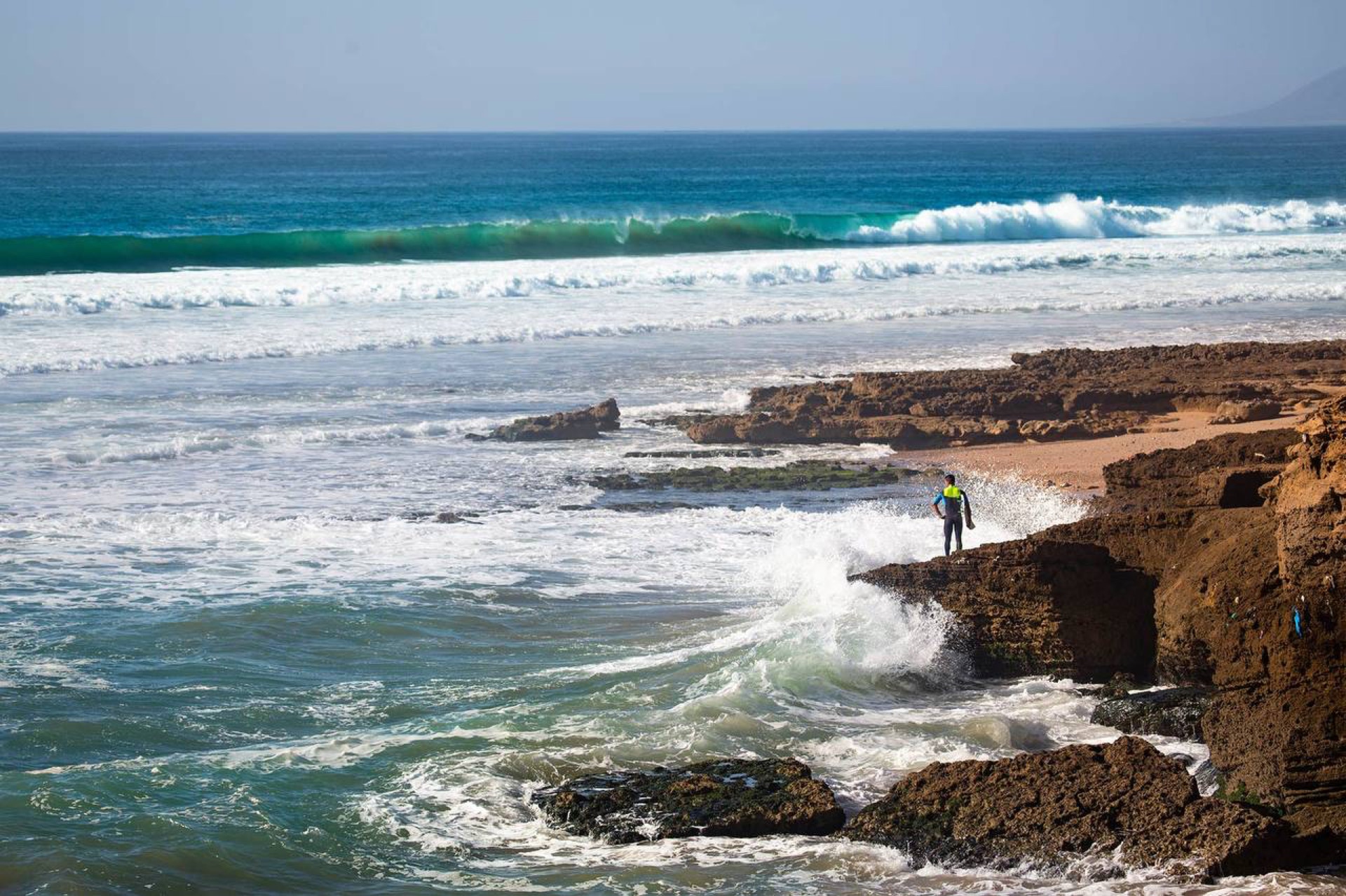 Spiders surf spot near Banana Point